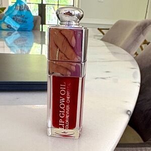 🍒New Dior Lip Glow Oil Color Reviver Cherry Oil